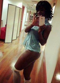 Black mistress forced